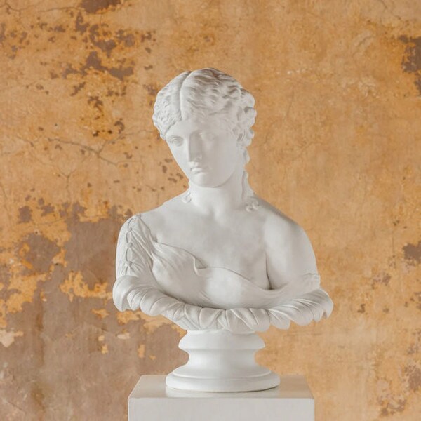 Antonia Bust Replica at the British Museum Clytie Sculpture Statue Portrait